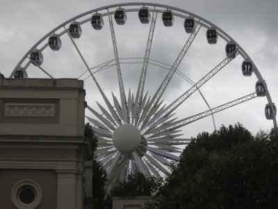 ferris wheel at Greenwich Pier