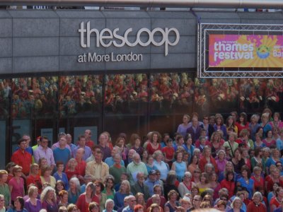 performance at the Scoop