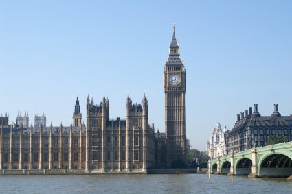 Westminster Bridge and Houses of Parliament