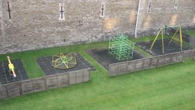 playground in the moat!
