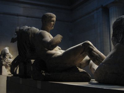 reclining figure from behind