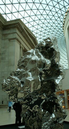 chrome sculpture