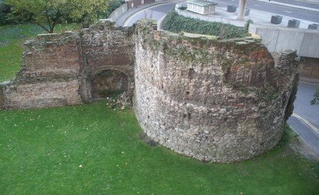 ancient London wall