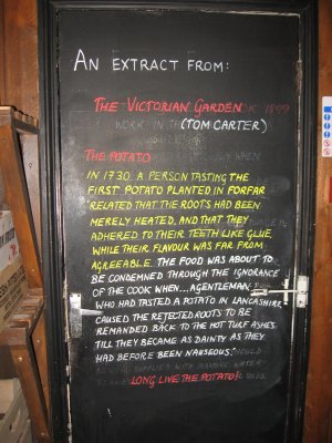 potato sign