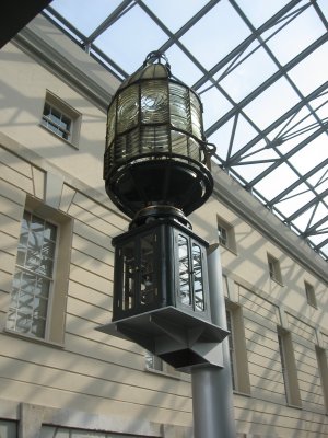 lighthouse optic @ Maritime Museum