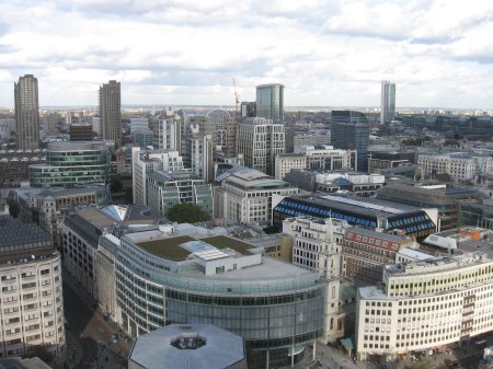 crowded view from St. Paul's