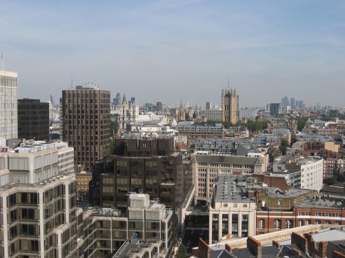 looking east