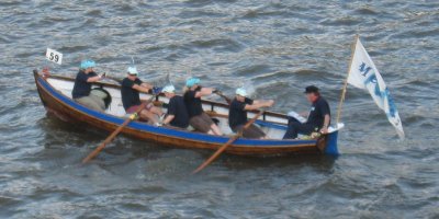 funny hats in boat