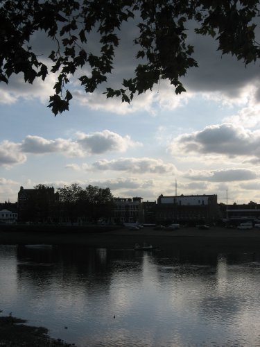 across from Bishop's Park