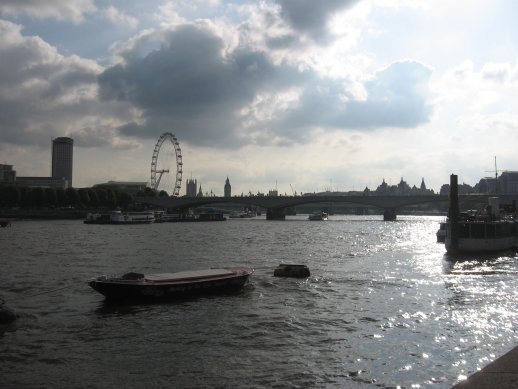 looking upstream