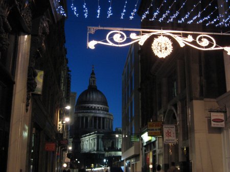 St. Paul's at night