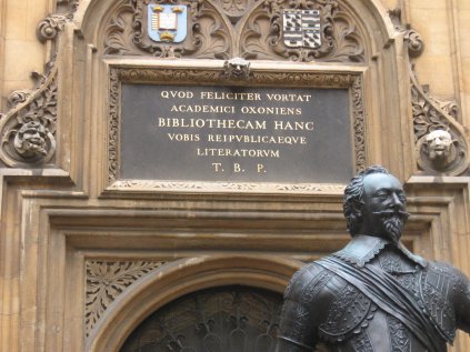 library sign
