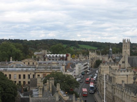 view from St. Mary's tower