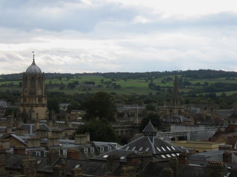 view from St. Mary's tower