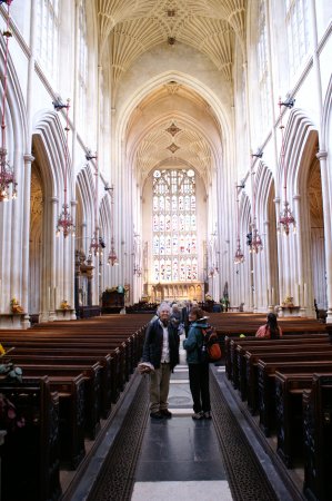 interior of the Abbey