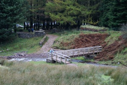 trailhead and car park
