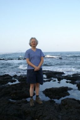 Kathy at Miloli'i