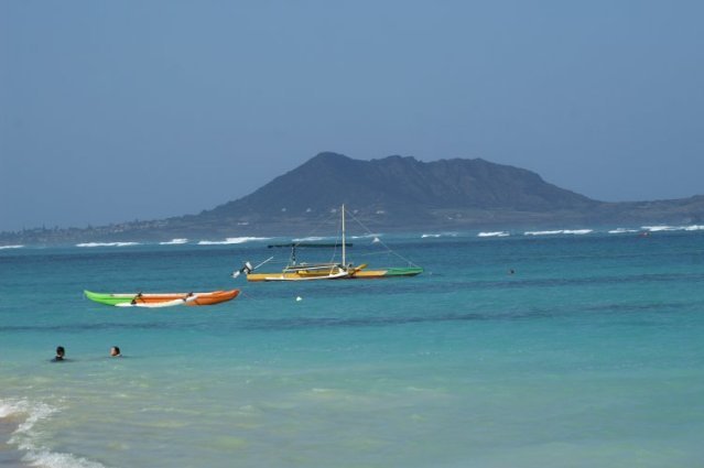 View from Lanikai beach