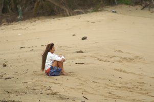 Girl on the beach