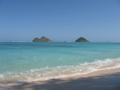 View from Lanikai beach