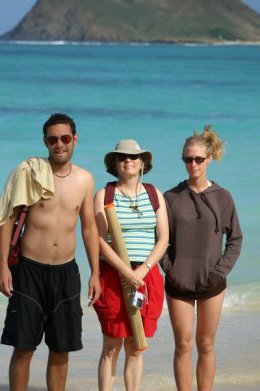 Family at Lanikai