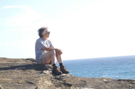 Kathy sitting
