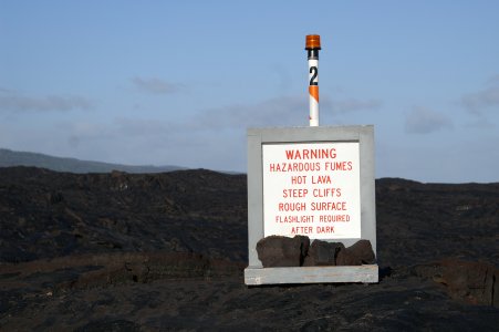 Warning sign