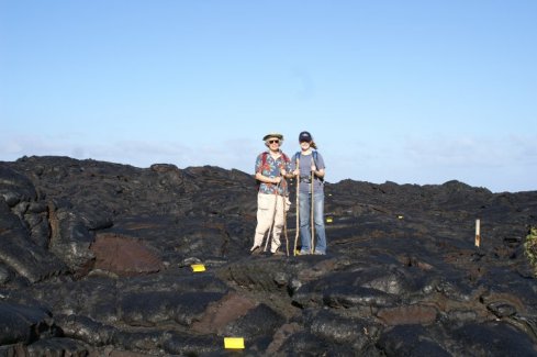 Lava trail