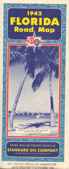 Front of Florida map