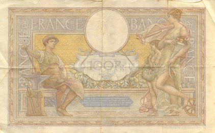 100 franc note