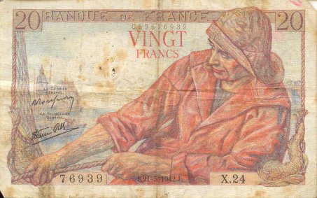 20 franc note