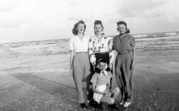 Girls at the beach