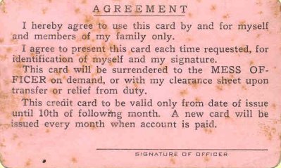 mess card reverse