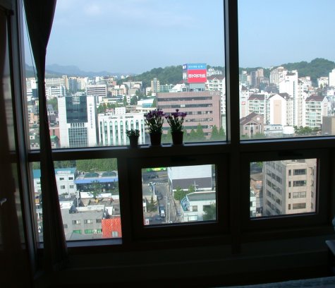 view from the apartment