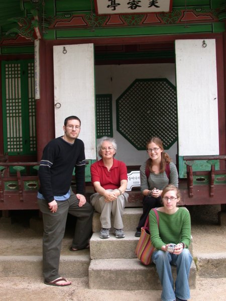 family resting