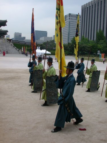 marching guards