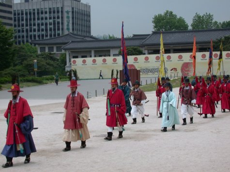 marching guards