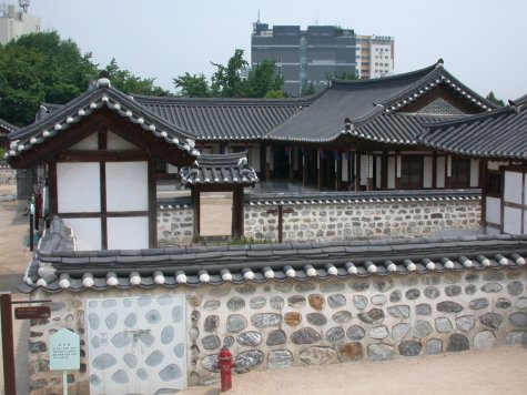 village buildings