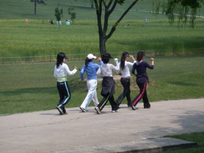 power walkers