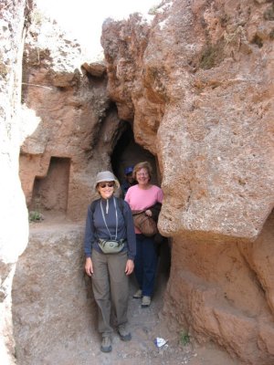 Leaving the cave