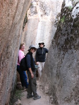 Tourists at Qenqo