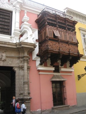 Torre Tagle balcony