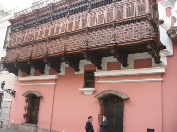 Torre Tagle balcony