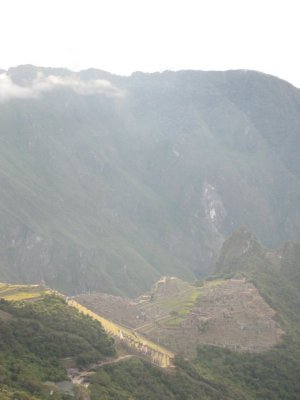 Machu Picchu from the Sun Gate