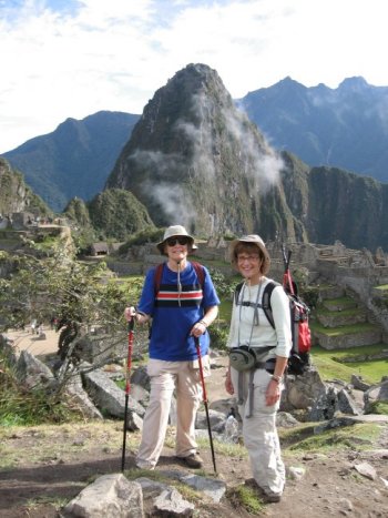 Tourists enjoying the view
