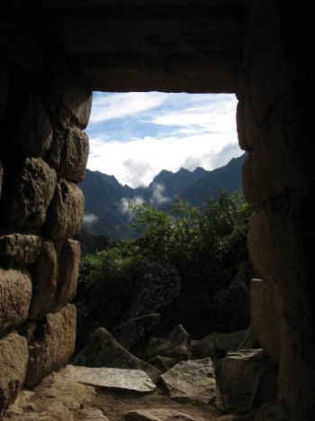 View thru a window