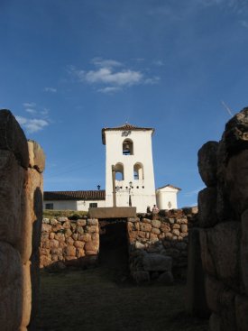 Chinchero church tower
