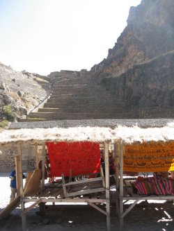 Market and terraces