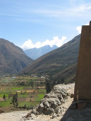 View from Ollantaytambo