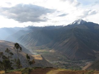 Mountains and valley